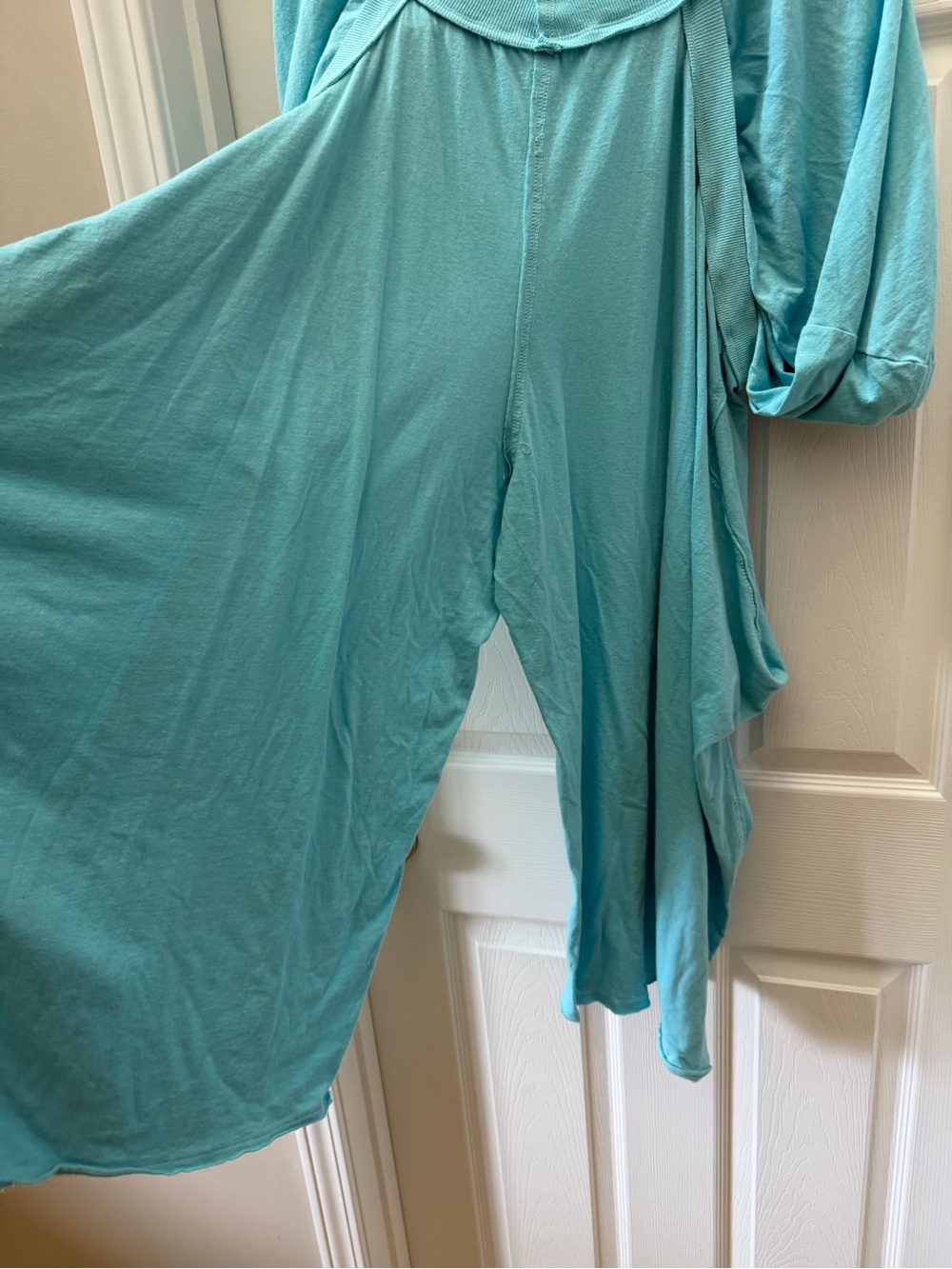 Intimately Free People Turquoise Oversized Harem Jumpsuit XS - Picture 4 of 4
